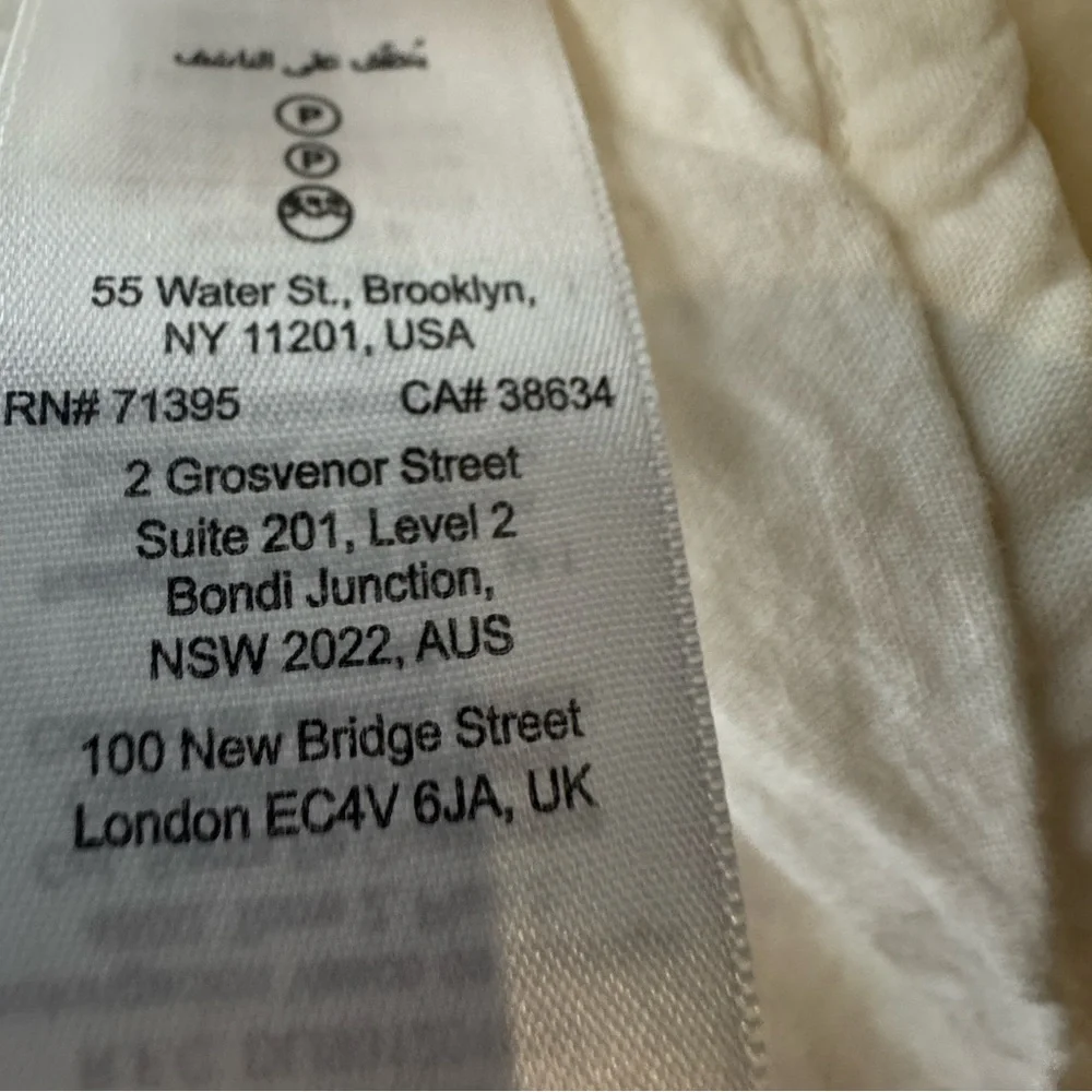 West Elm Velvet tree skirt Ivory 48 inch‎ Diameter